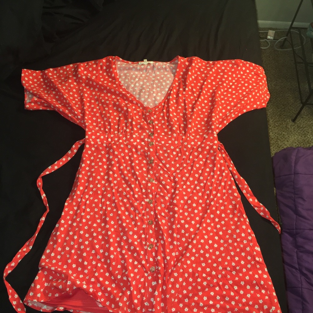 Red/Orange Mini Dress